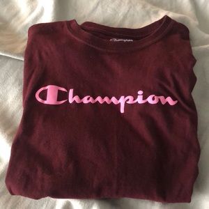 Champion long sleeve tee
